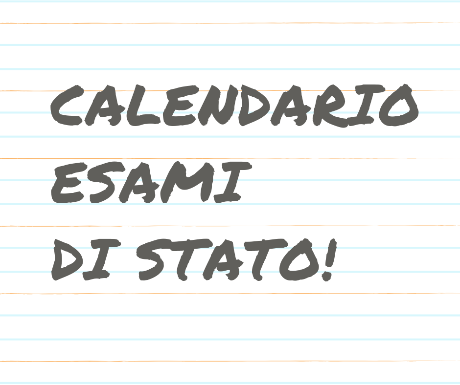 data esame di stato I ciclo 2019-20 e regolamento d'esame